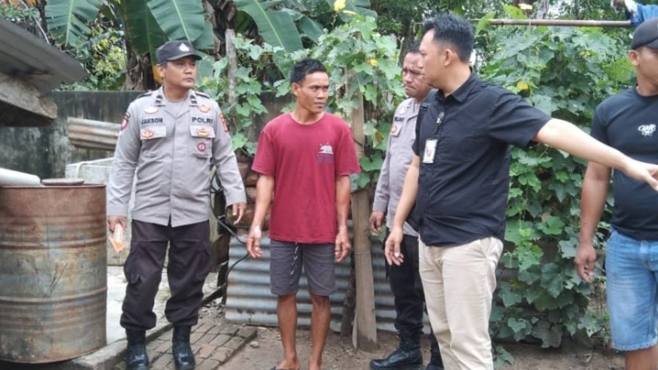 Tersulut Emosi Bapak Kandung Tidak Sengaja Bakar Anak Kandung