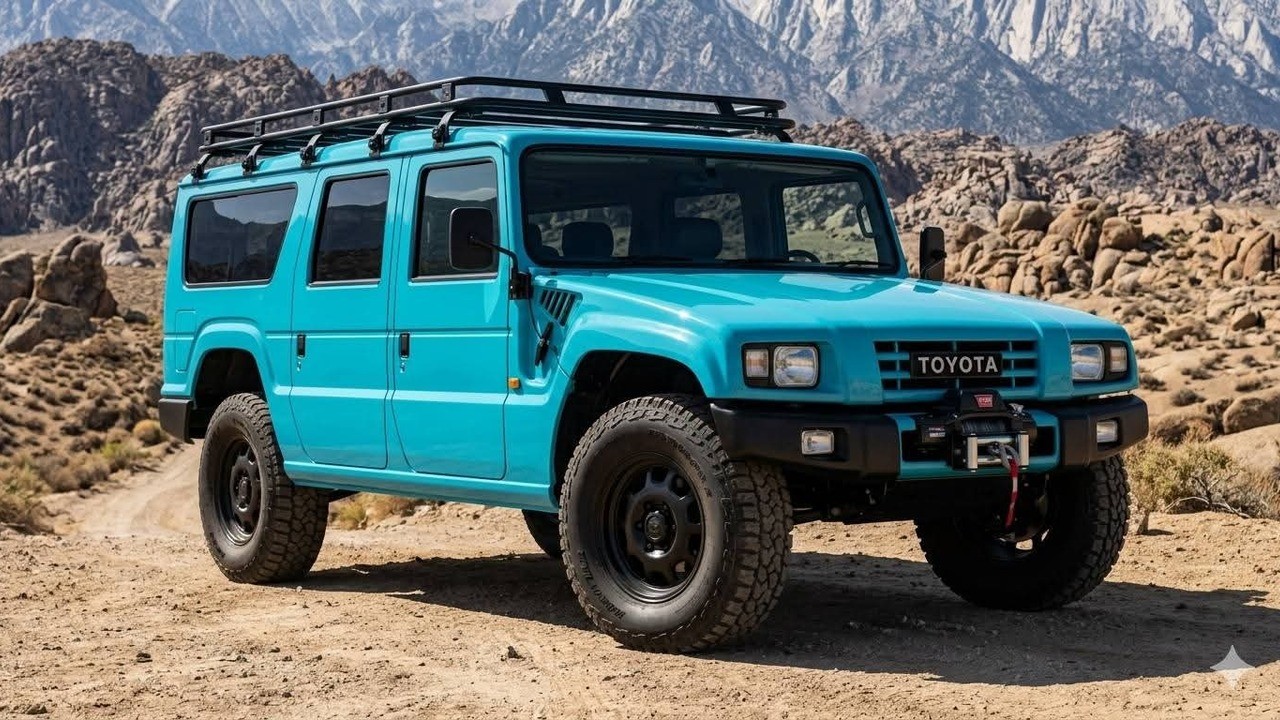 Bukan Hummer! Ini Toyota Mega Cruiser 1996 Custom yang Lebih Unik dan Super Langka
