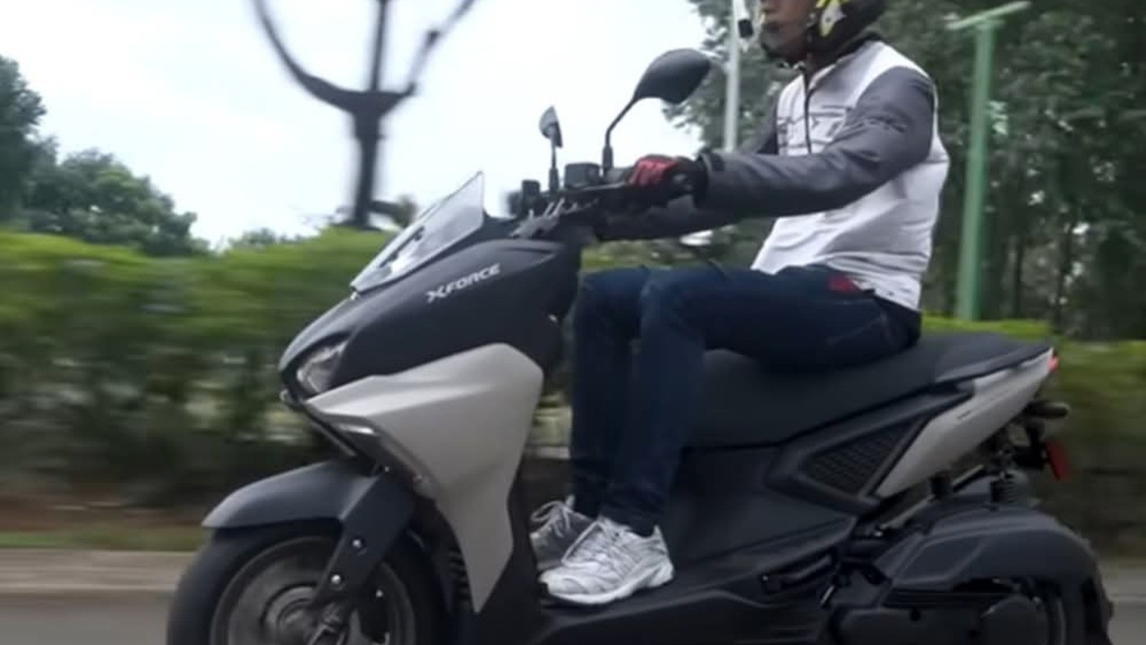 Bukan NMAX atau Aerox, Ini Yamaha X-Force 155 yang Cuma Ada Satu di Indonesia. 