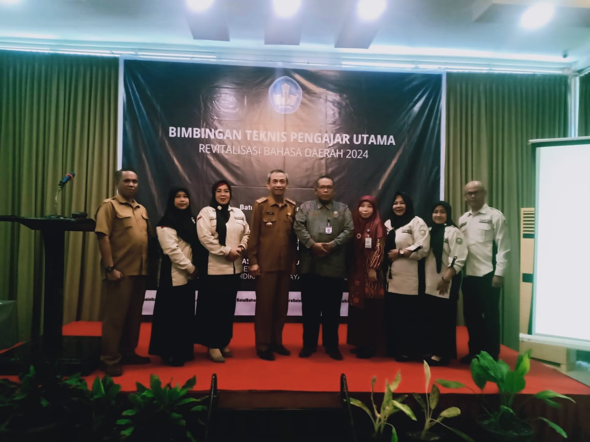 Balai Bahasa Sumsel Beri Pelatihan Bahasa Daerah ke Guru di Tiga Kabupaten