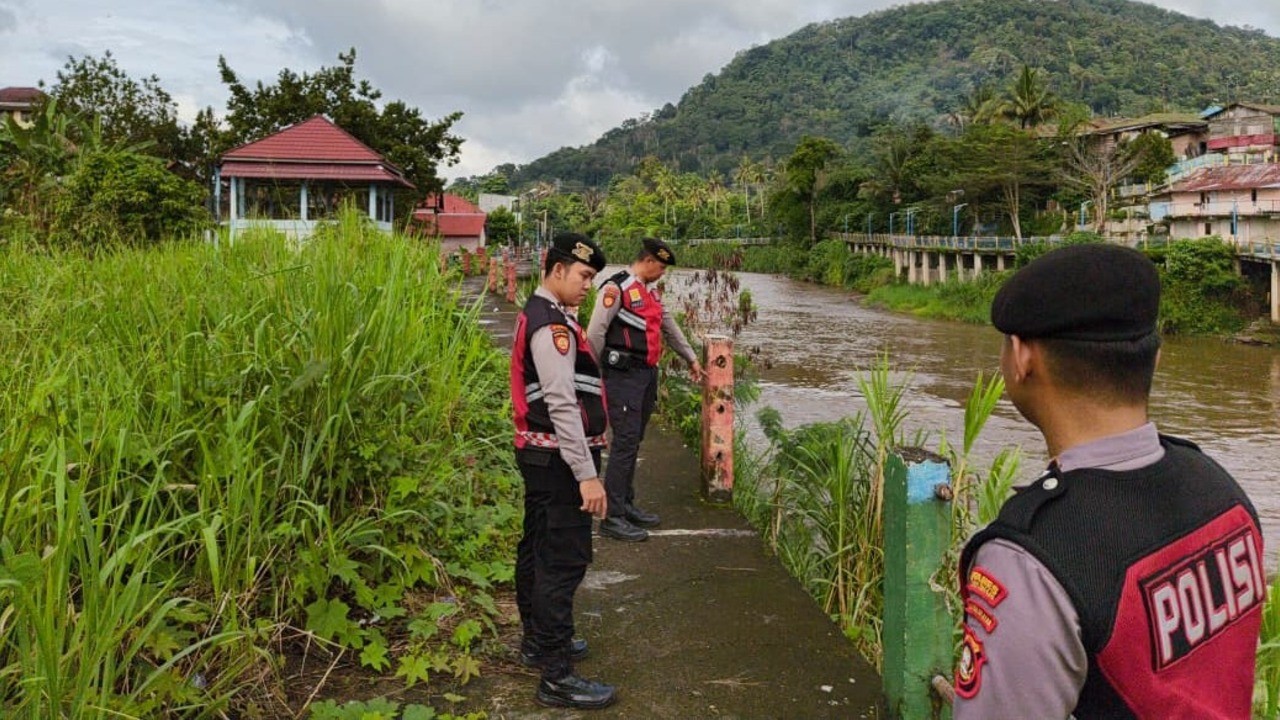 Besi Pengaman Kampung Warna Warni di Kota Lubuklinggau Raib