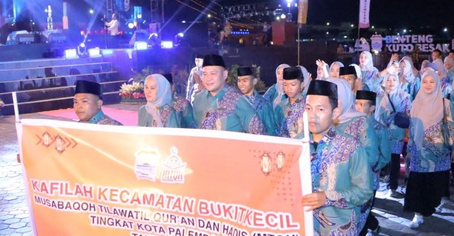 MTQH Kota Palembang Dibuka! Ratusan Kafilah Berlomba di 25 Cabang, dari Tilawah hingga Tahfizh 30 Juz 