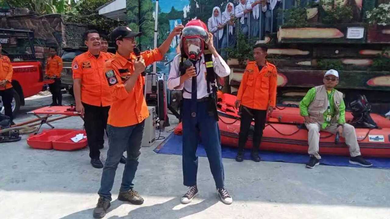 Berikan Edukasi Kesiapsiagaan Bencana Kepada Pelajar SMK N 01 OKU
