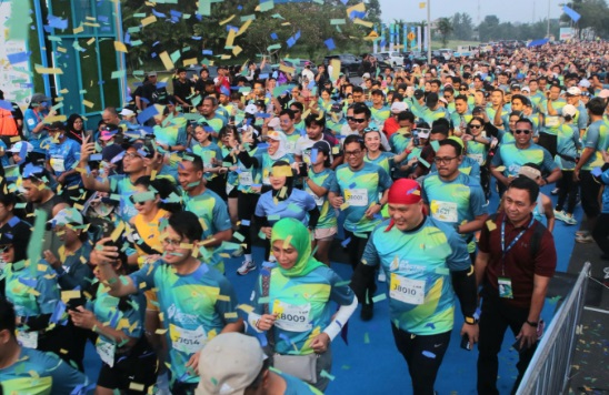 Pertama di Indonesia, Event Lari Electric Run 2024 Bebas Emisi dengan Listrik dari Genset Hidrogen