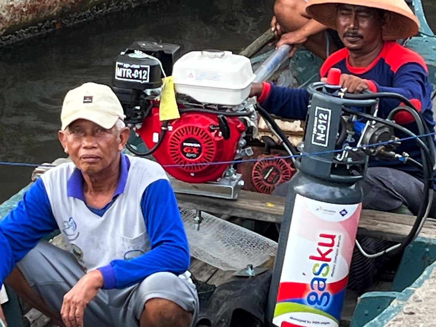 Subholding Gas Pertamina Uji Coba Konversi BBG Gasku Pada 100 Mesin Kapal Nelayan Semarang