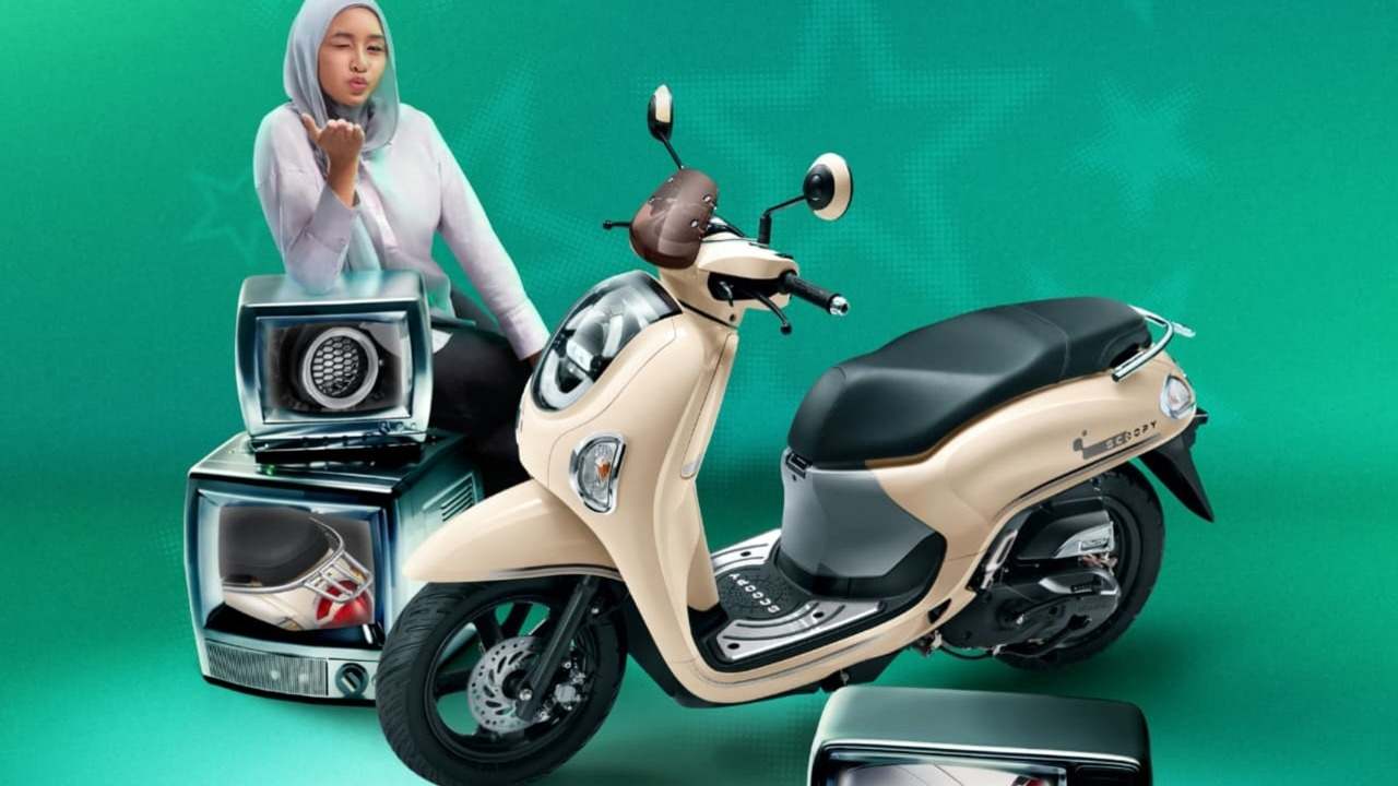 New Honda Scoopy Hadir dengan 3 Tipe dan 4 Varian: Semakin Retro, Semakin Stylish