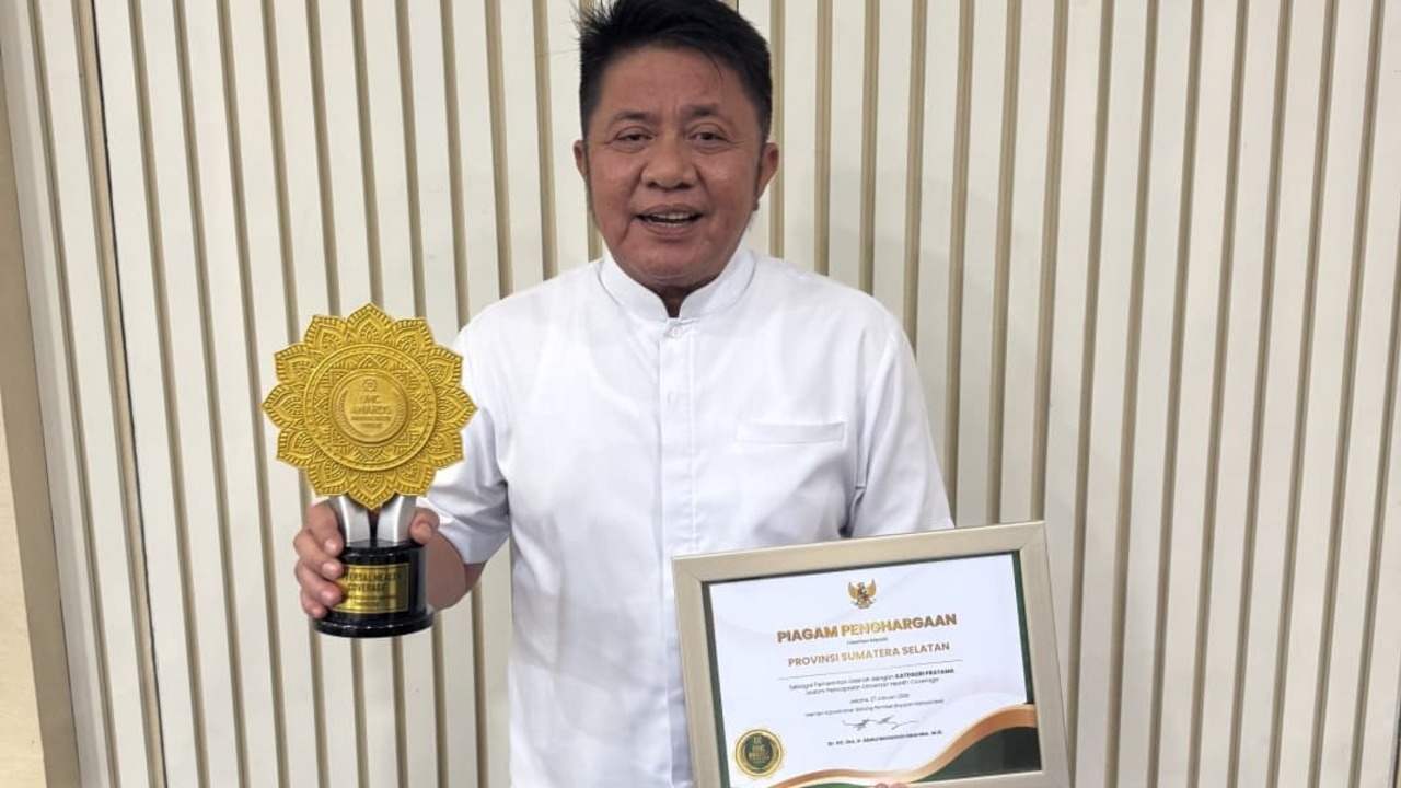 Sumsel Raih Penghargaan UHC Nasional 2026, Herman Deru Sebut Bukti Nyata Keberhasilan Program “Sumsel Berkat”