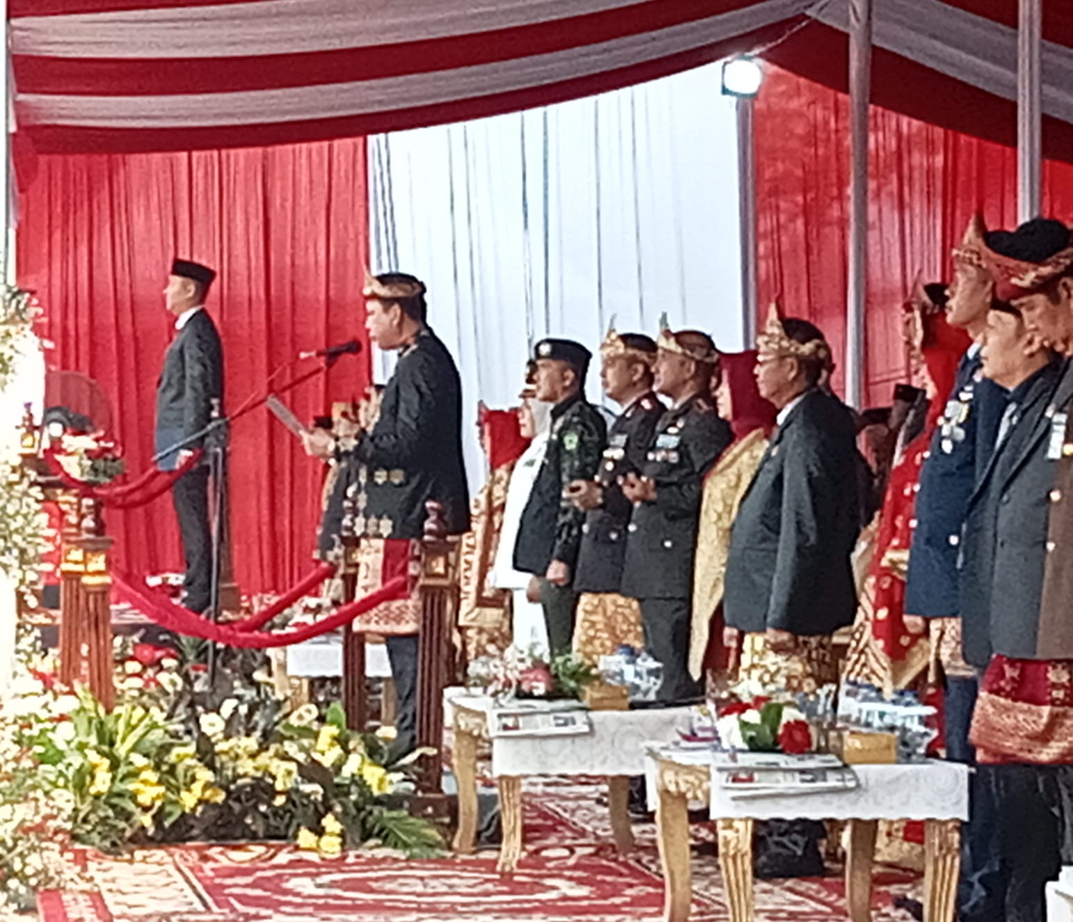 DPRD Palembang Bersama Pemkot Gelar Upacara HUT kemerdekaan RI  ke-78
