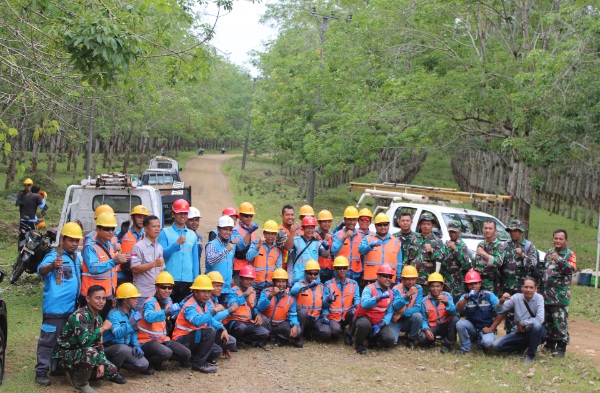 Kolaborasi PLN dan Kodim 0425 Seluma Perkuat Keandalan Listrik Kabupaten Seluma Lewat Gebyar Right of Way