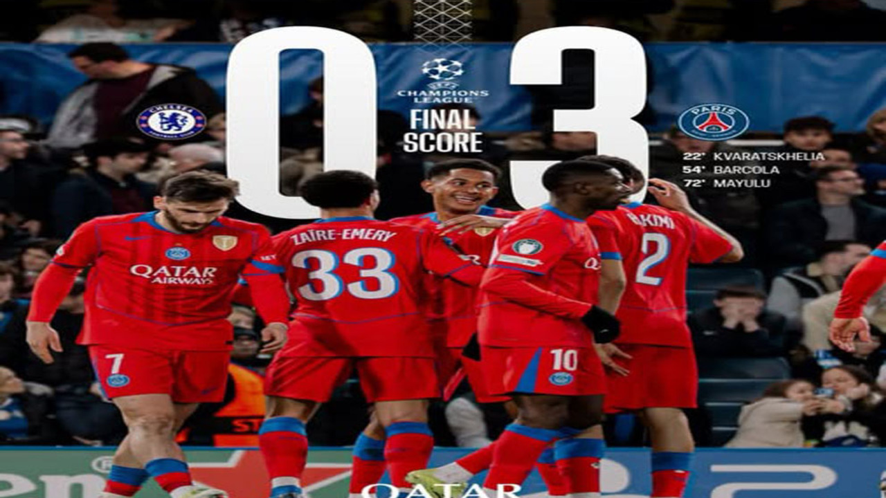 Hasil Liga Champions: PSG Mengamuk di London! Chelsea Tersungkur, Agregat 8-2.