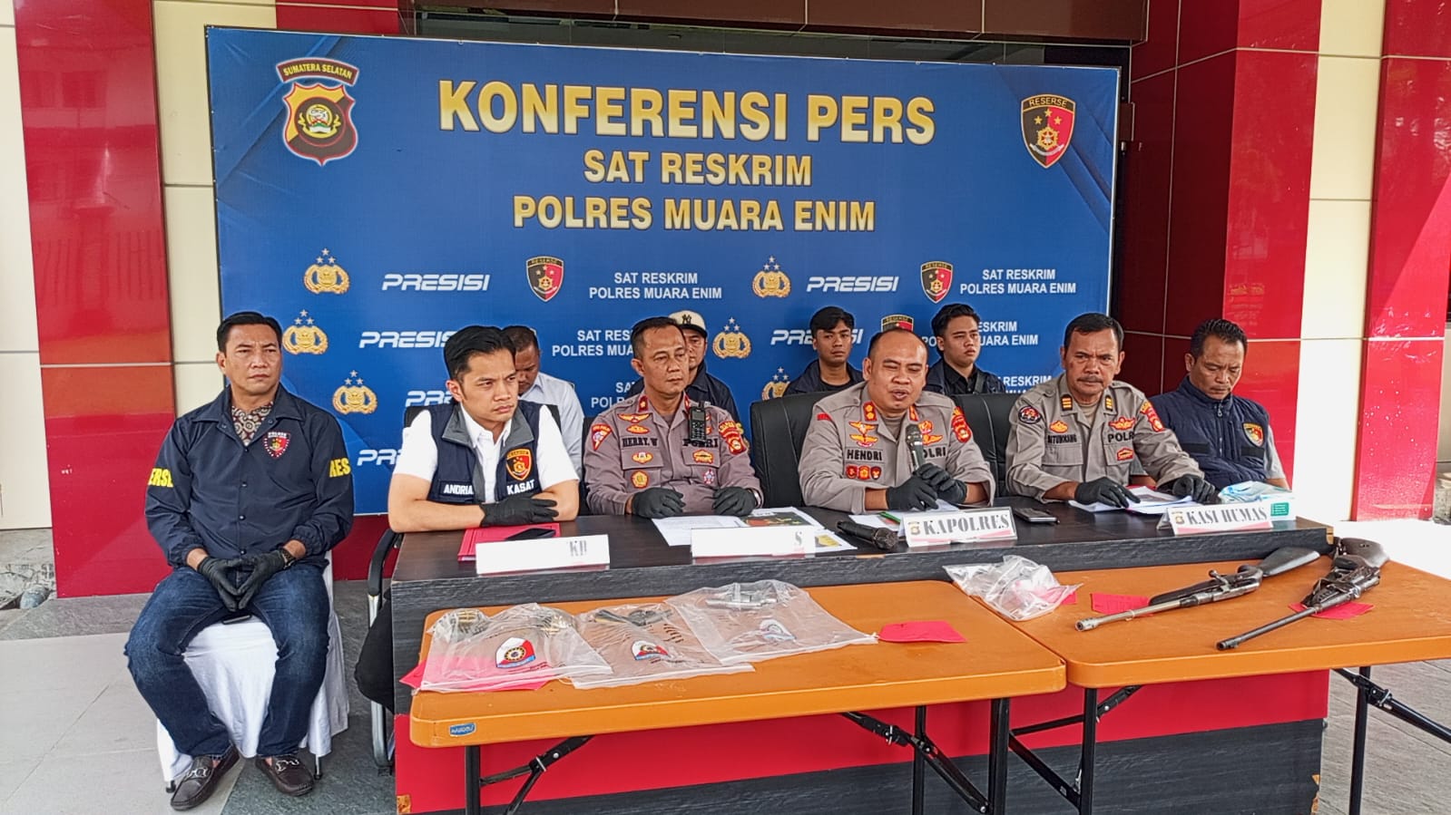 Sita 5 Senpira dan 71 Amunisi, Amankan 3 Tersangka