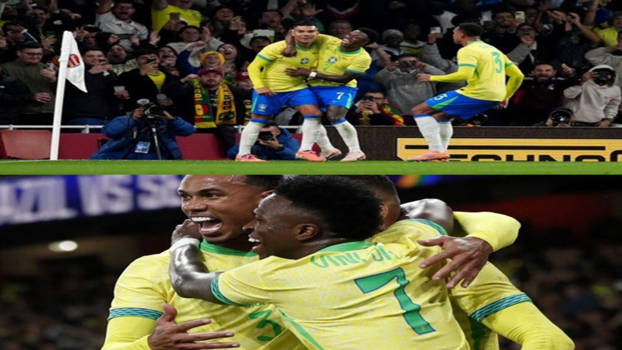 Hasil Uji Coba Internasional: Brasil Kalahkan Senegal 2-0 di London
