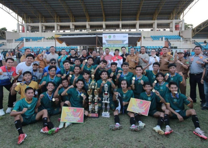 Gelora FC Juarai Turnamen Sepak Bola Walikota Prabumulih Cup 2025