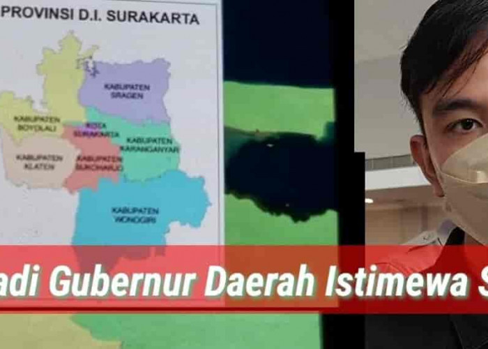 Putra Presiden Jokowi Bakal Jadi Gubernur DIS? Provinsi Baru Pemekaran Provinsi Jateng Lebih Luas dari DIY