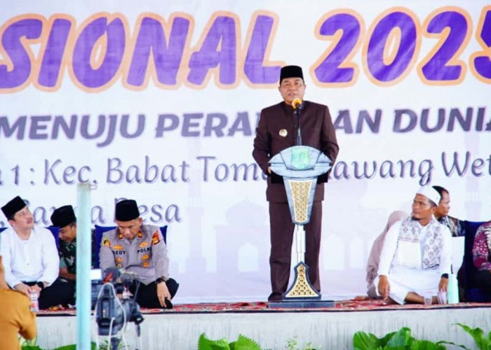Bupati Muba Ajak Santri Kuasai Teknologi dan Ilmu Pengetahuan di Era Digital