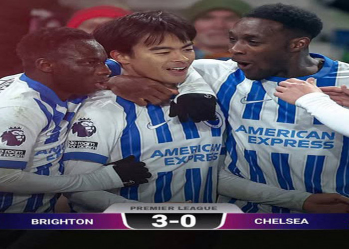 Chelsea Babak Belur di Amex! Brighton Hancurkan The Blues 3-0. 