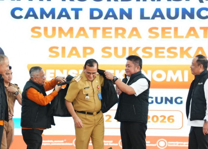 Gubernur Herman Deru dan Wagub Cik Ujang Dorong Sinergi Daerah Sukseskan Sensus Ekonomi 2026