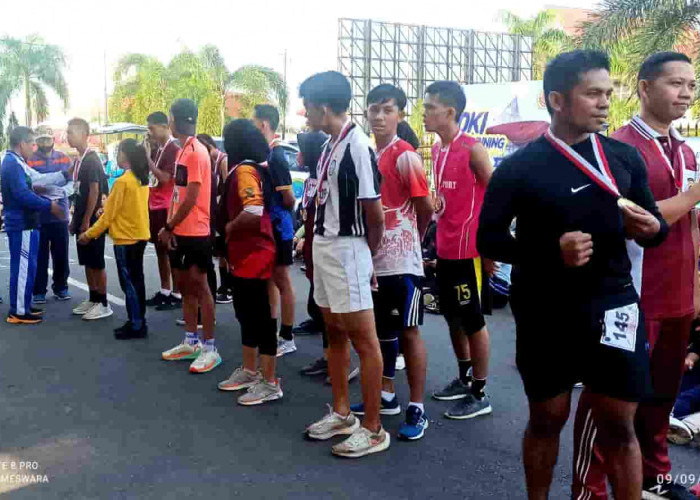 Haornas, Ratusan Runners Ikuti Lomba Lari Jelajah Alam 5K