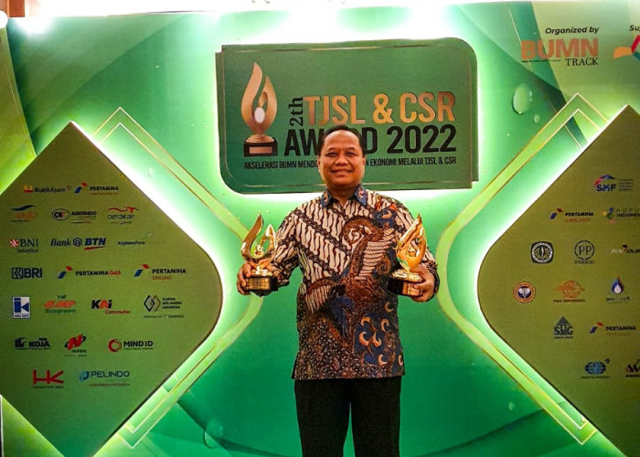 Berkomitmen Penuh pada CSR,  Pusri Raih 3 Award Sekaligus