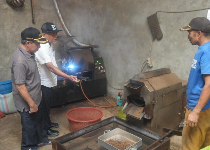 Jaga Kualitas dan Nilai Jual, Kemenkum Sumsel Dampingi Pengawasn IG Kopi Robusta Empat Lawang