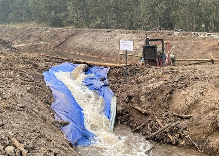 Hadapi Ancaman Karhutla, PT BPP Terapkan Sistem Injeksi Air di Lahan Gambut