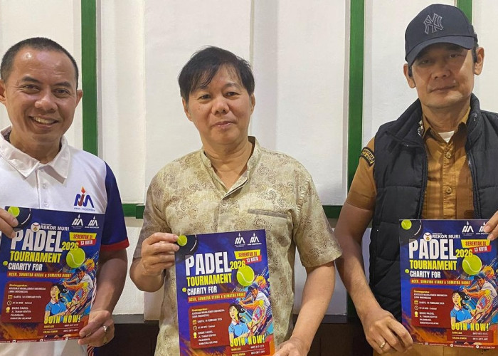 Bidik Rekor MURI, AMA Indonesia Gelar Turnamen Padel Amal Serentak di 13 Kota
