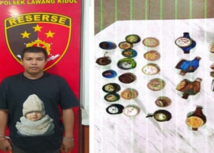 Pelaku Pencurian 27 Water Meter Bekas Diringkus