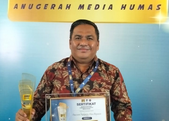 Wow, Pemkab Muba Raih Juara Terbaik II  AMH 2023 Kategori Siaran Pers 