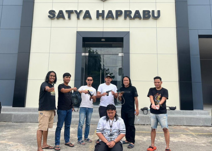 Lepas Tembakan 5 Kali, Kontraktor Asal Tegal Dibekuk