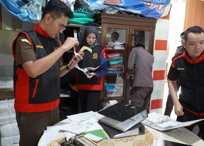 Geledah Mendadak! Aset Pemkab Muba Diduga Dikavling, Kantor PT Pancaroba Group Digeledah Tim Kejari Muba