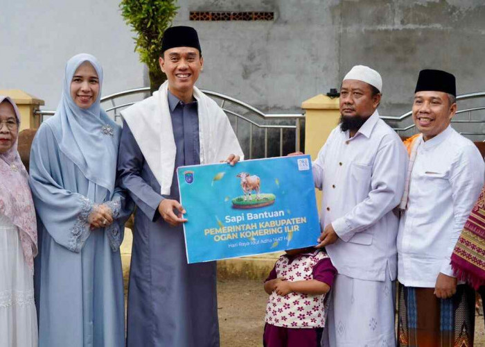ASN OKI Tebar 60 Hewan Kurban untuk Warga Kurang Mampu