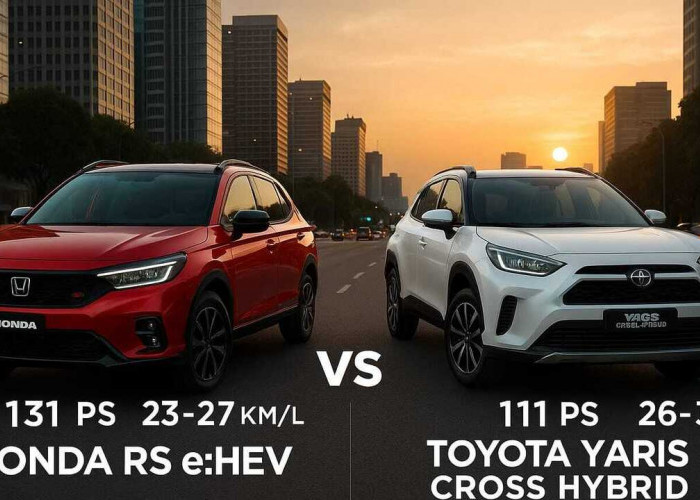 Honda RS e:HEV vs Toyota Yaris Cross Hybrid: Duel Sengit SUV Ramah Lingkungan, Siapa Jawaranya? 