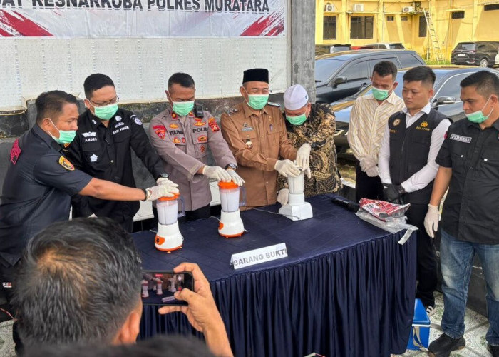 Polres Musi Rawas Utara Musnahkan 1 Kilogram Sabu Hasil Ungkap Kasus Februari 2026
