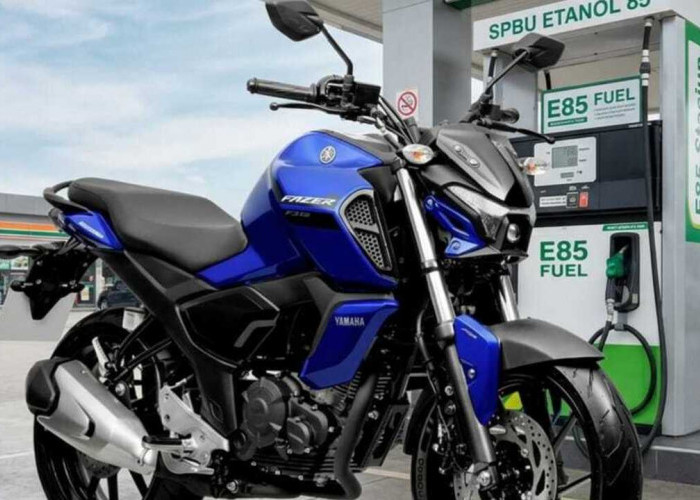 Yamaha FZ Blue Flex Bikin Geger, Motor Naked 150cc Ini Bisa Minum Etanol E85!