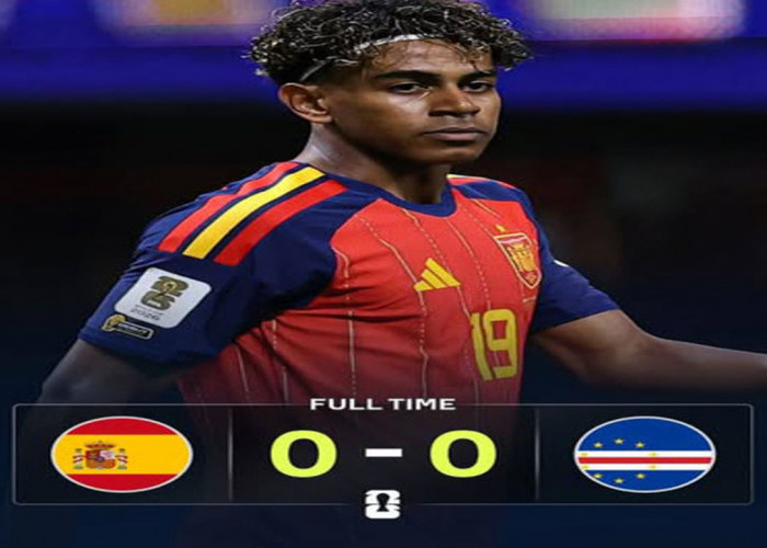 Hasil Spanyol vs Cape Verde 0-0: Spanyol Frustrasi Diredam Cape Verde.
