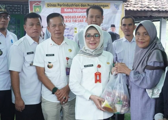 Peduli Warga Berpenghasilan Rendah, Disperindag Prabumulih Gelar Pasar Murah di Kelurahan Gunung Ibul Selatan