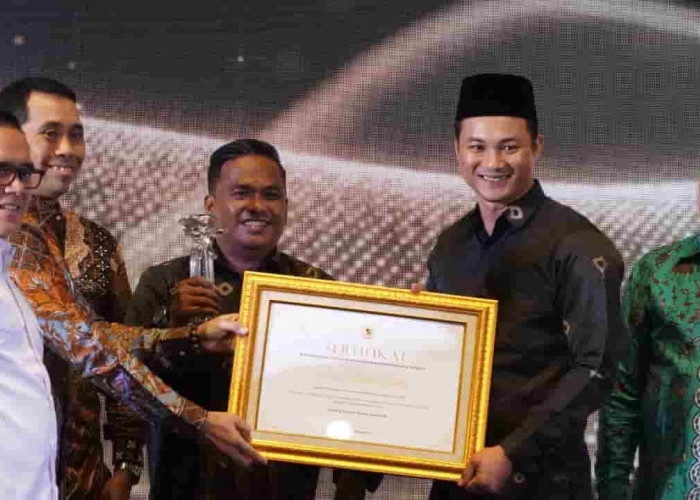 Desa Bukit Selabu Memperoleh Anugerah Award Desa Cinta Statistik 2022, Ini Kata Pj Bupati Muba...