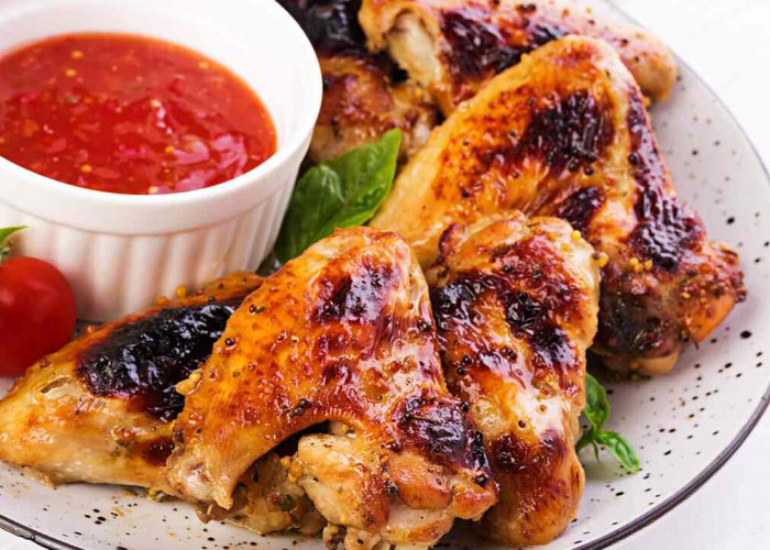 Sayap Ayam Madu Panggang Kian Populer, Perpaduan Manis dan Gurih yang Menggoda Selera