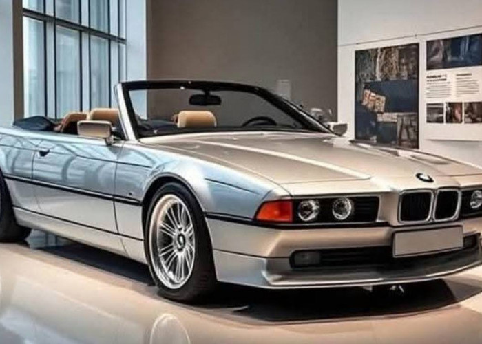 Transformasi Langka BMW 750iL V12 Dirombak Jadi Cabriolet Elegan nan Buas. 