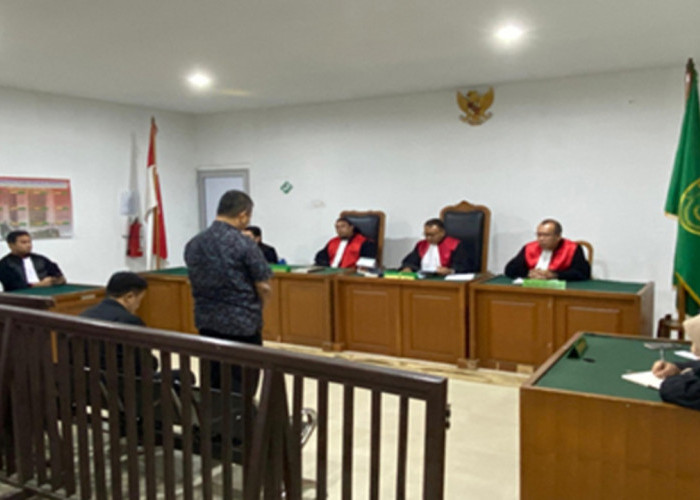 Hakim PN Kelas IA Palembang Vonis Bersalah Dua Eks Pejabat Panwaslu OKI