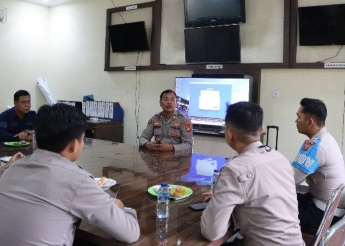 Tingkatkan SDM, Polres Muara Enim Gelar Sosialisasi Literasi Digital 