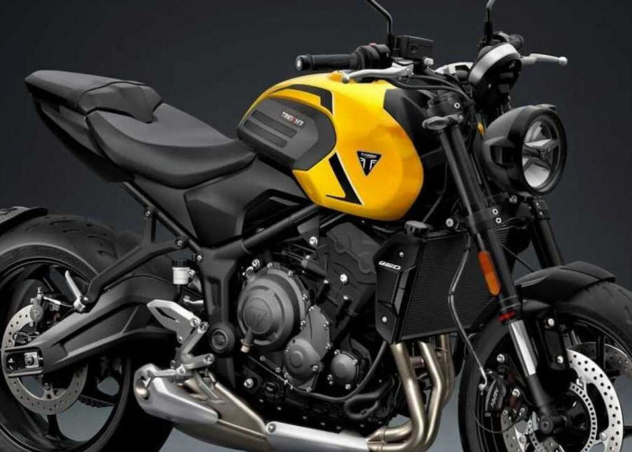 Bukan Sekadar Facelift, Triumph Trident 660 2026 Dapat Upgrade Mesin Besar-besaran. 