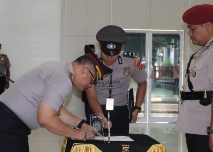 AKP Nasron Resmi Nahkodai Reskrim Polres OKU