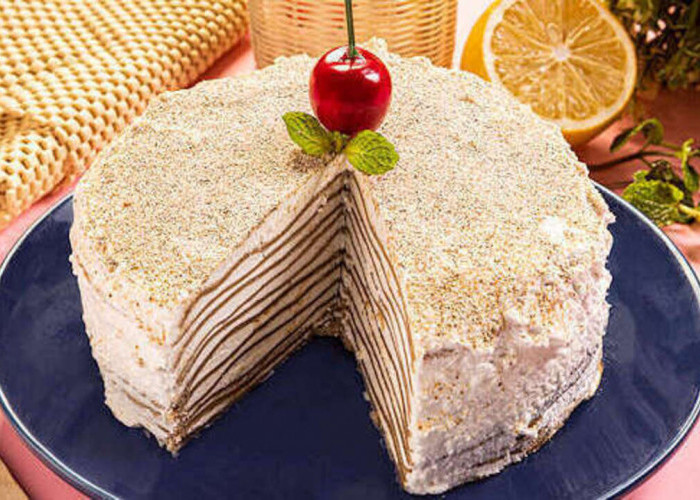 Mille Crepes Cappuccino, Perpaduan Elegan Dessert Prancis dan Cita Rasa Kopi Modern