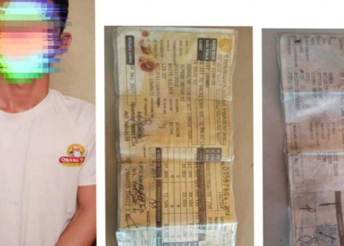 Polsek Tanjung Raja Tangkap Pelaku Penggelapan Motor di Talang Balai Lama