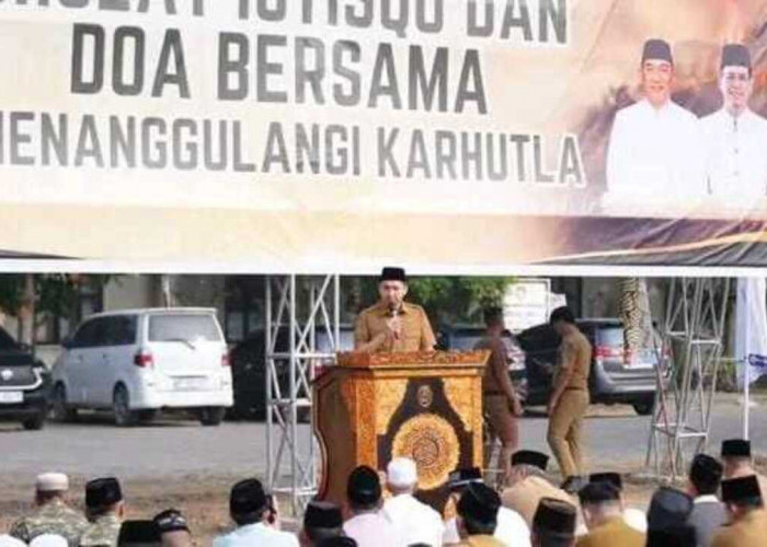 Pemkab Ogan Ilir Gelar Shalat Istisqa di Tengah Kemarau, Bupati Ajak Warga Perkuat Pencegahan Karhutla