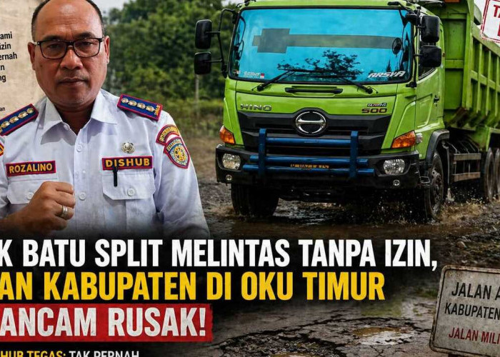 ‎Jalan Kabupaten Terancam Hancur dan Bahayakan Pengguna, Tambang Batu Split Jalan Terus