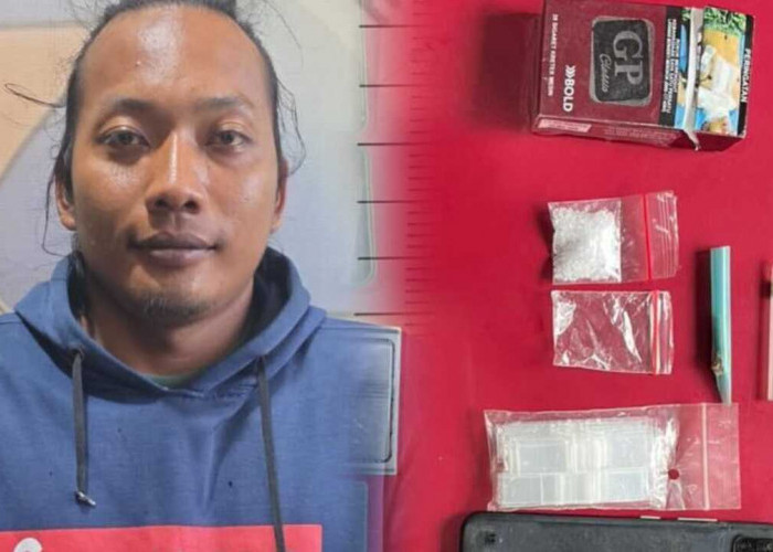Polisi Ringkus Pengedar Sabu di Gunung Kemala Prabumulih Barat, Sabu Asal PALI Gagal Beredar