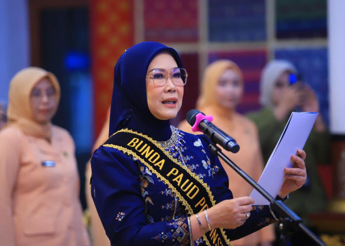 Feby Deru Kukuhkan Pengurus DPD PP PAUD Sumsel 2025–2030, Perkuat Layanan hingga Pelosok Desa