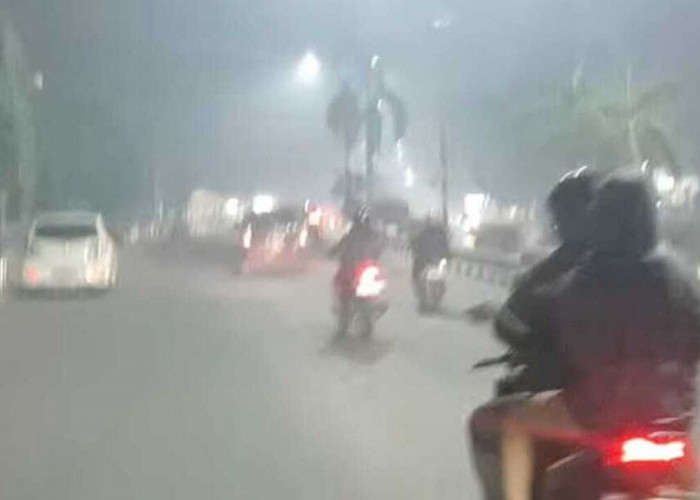 Karhutla, ISPU Prabumulih Tembus 373, Kualitas Udara Masuk Kategori Berbahaya, Warga Diimbau Pakai Masker